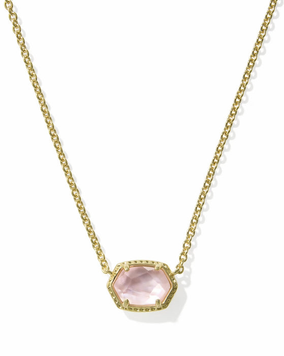 KENDRA SCOTT: DAPHNE FRAME PENDANT NECKLACE