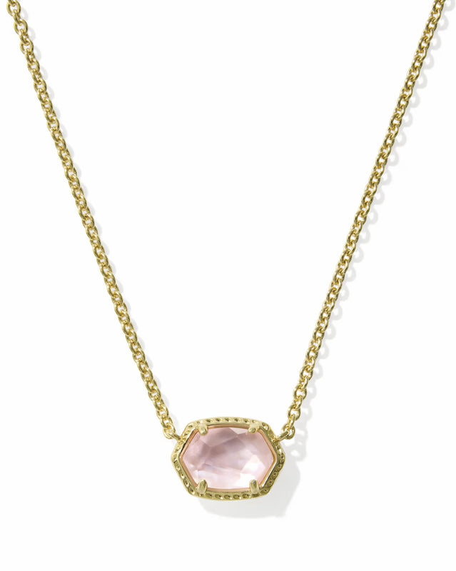 KENDRA SCOTT: DAPHNE FRAME PENDANT NECKLACE
