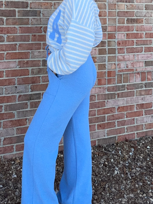 BABY'S BLUE DRAWSTRING PANTS