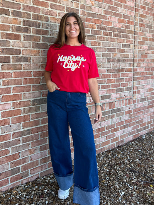 KANSAS CITY SCRIPT TEE