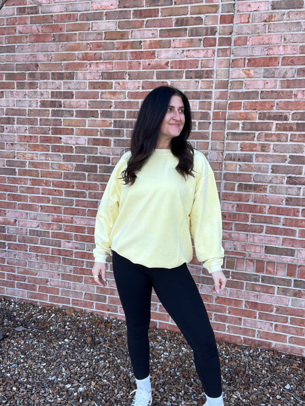 CORDED PULLOVER- 6 COLORS
