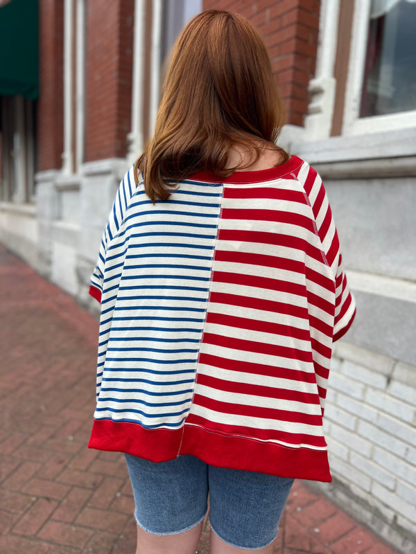 FOREVER STRIPES TOP