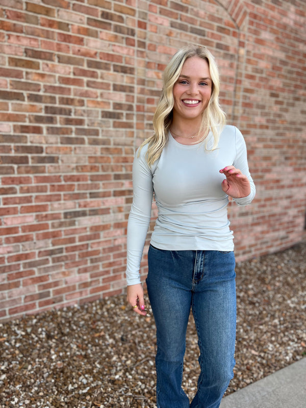 LAYERING LONG SLEEVE TOP- 4 COLORS