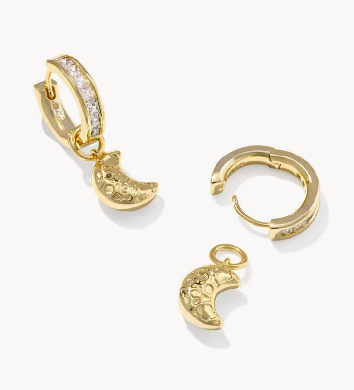 KENDRA SCOTT: MOON HUGGIE HOOP