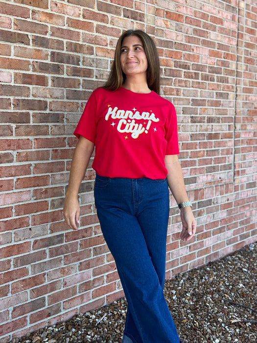 KANSAS CITY SCRIPT TEE