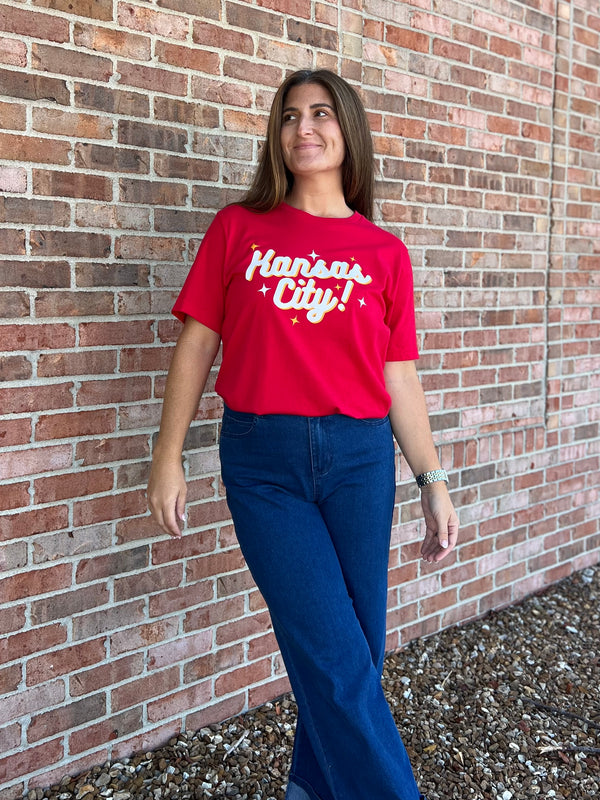 KANSAS CITY SCRIPT TEE