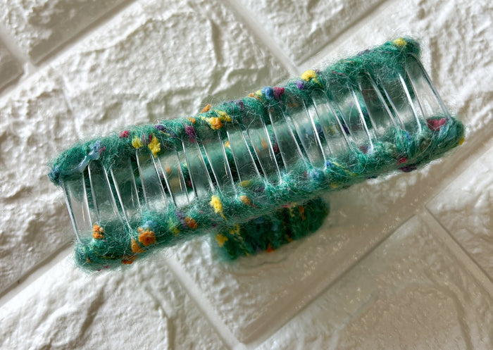 YARN COVERED CLAW CLIPS