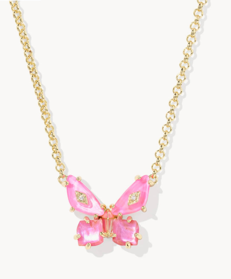 KENDRA SCOTT: BIANCA BUTTERFLY PENDANT NECKLACE