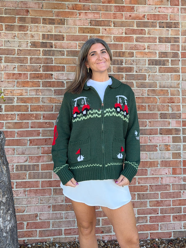 HOLE IN ONE SWEATER