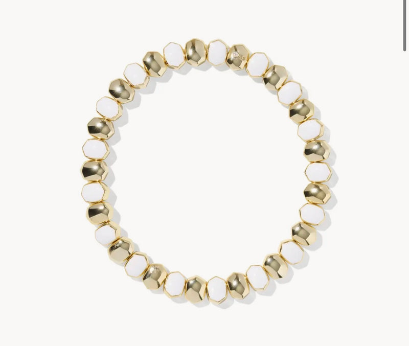 KENDRA SCOTT: DAPHNE ENAMEL STRETCH BRACELET
