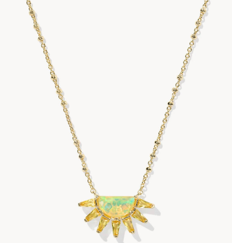 KENDRA SCOTT: SAMANTHA SUN PENDANT NECKLACE