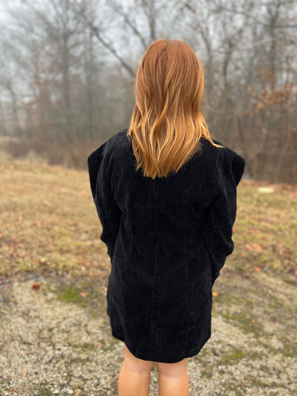 WEDNESDAY CORDUROY DRESS