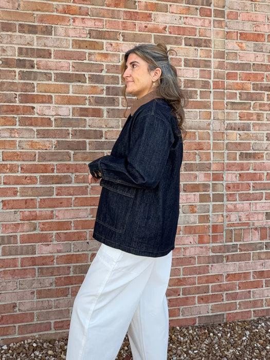 DARK DENIM JACKET