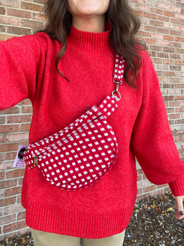 MOCK NECK SWEATER- 8 COLORS