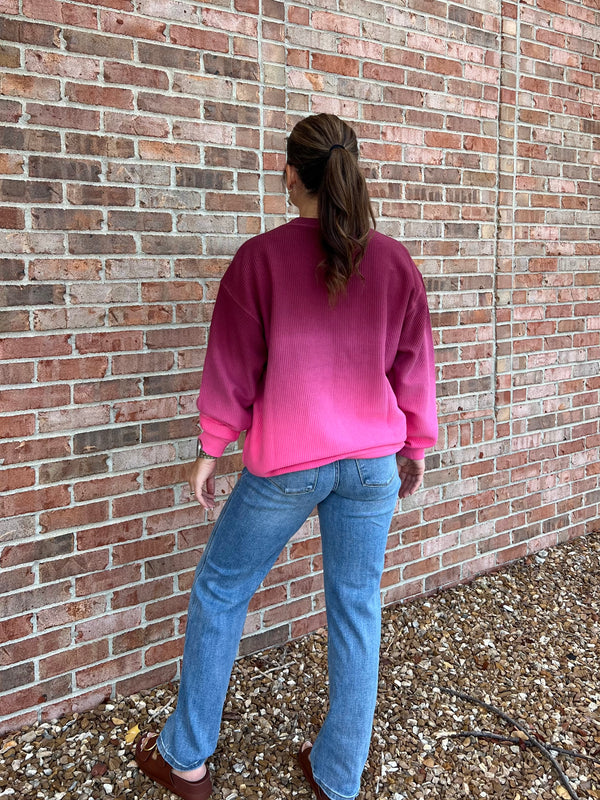 CORDED PULLOVER- 4 COLORS