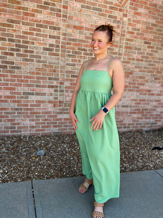 SPAGETTI STRAP MAXI DRESS