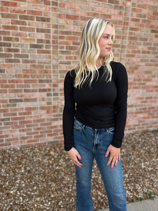 LAYERING LONG SLEEVE TOP- 4 COLORS
