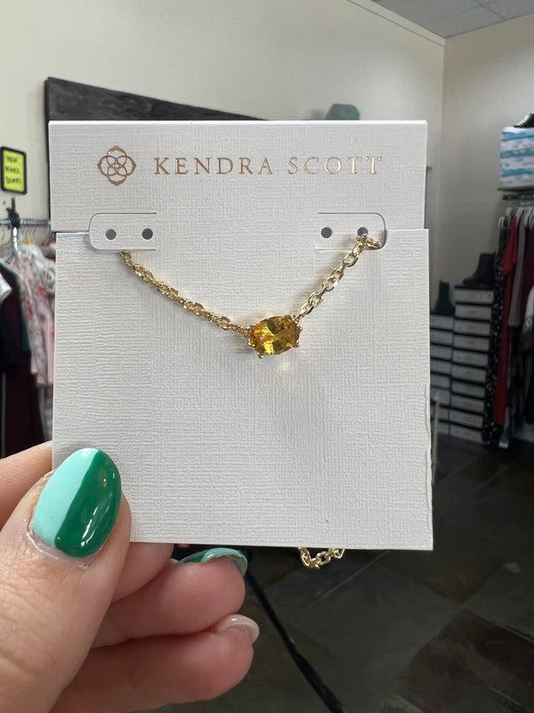 KENDRA SCOTT: CAILIN PENDANT NECKLACE