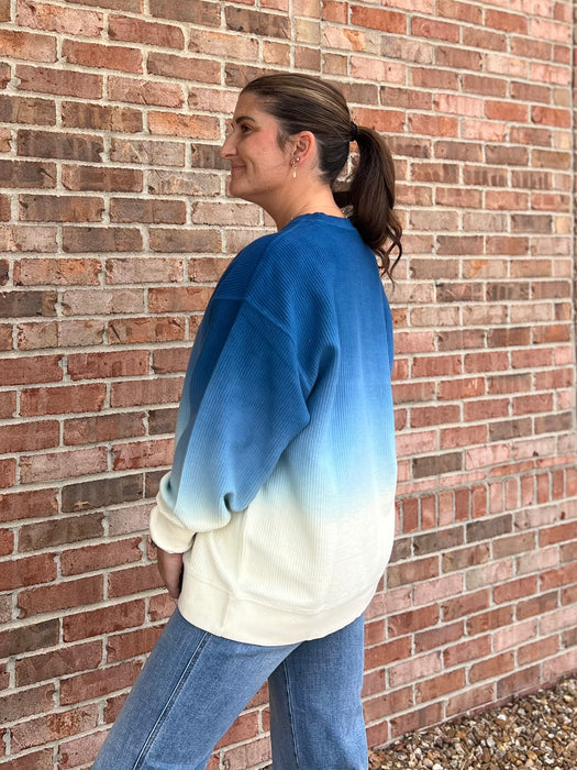 CORDED PULLOVER- 4 COLORS
