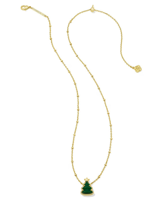 KENDRA SCOTT: HOLIDAY TREE PENDANT NECKLACE