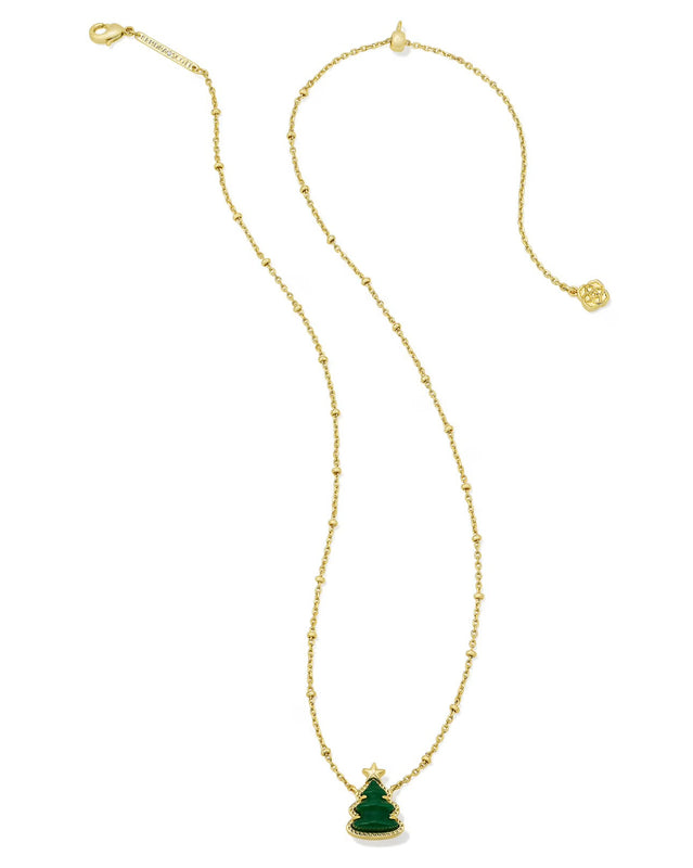 KENDRA SCOTT: HOLIDAY TREE PENDANT NECKLACE