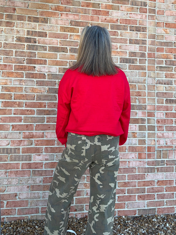 DISTRESSED CHIEFS SWEATSHIRT