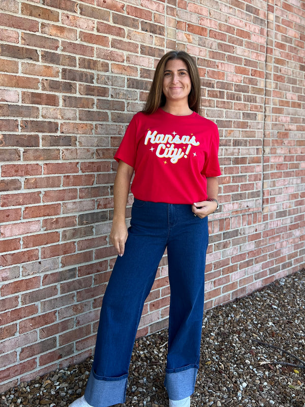 KANSAS CITY SCRIPT TEE