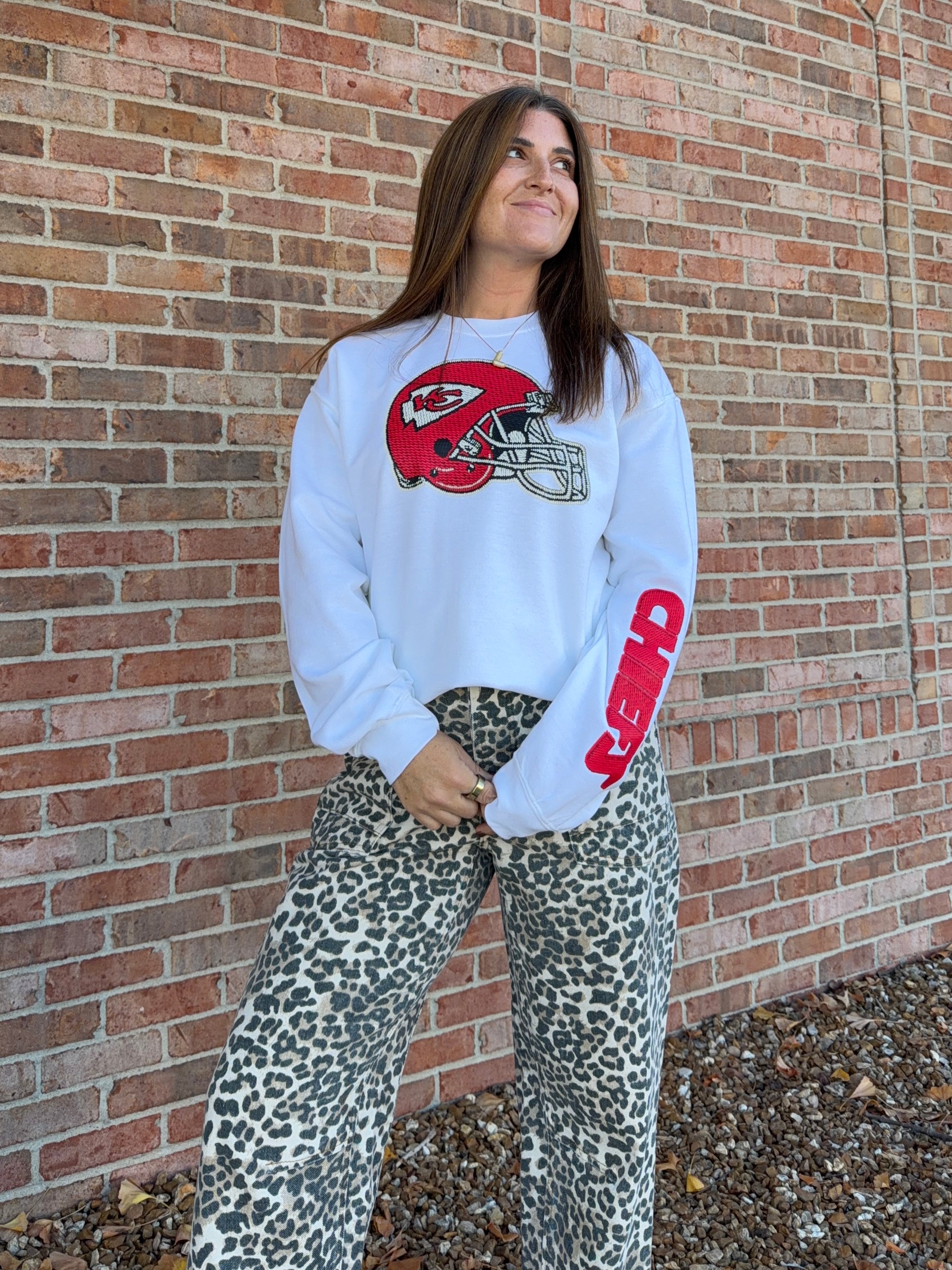 KC HELMET SWEATSHIRT