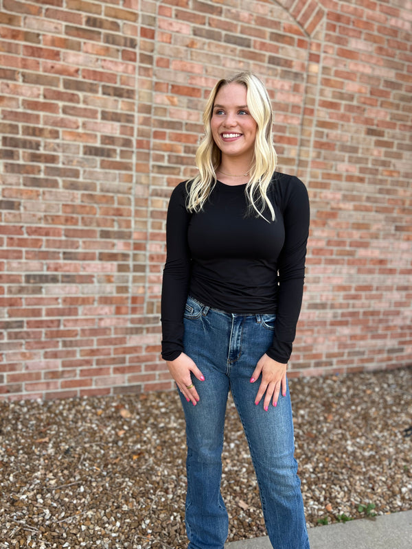 LAYERING LONG SLEEVE TOP- 4 COLORS