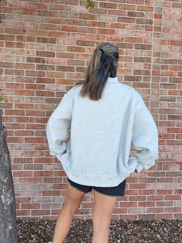 KANSAS CITY REVERSIBLE MOCKNECK