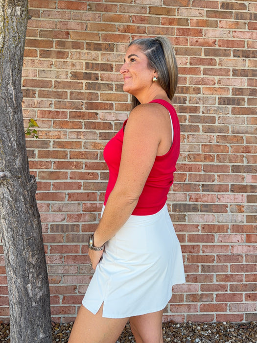 RED KANSAS CITY TANK TOP