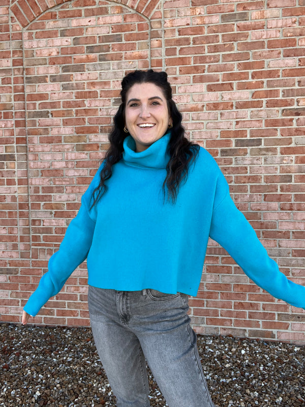 KARMA IS BLUE SWEATER