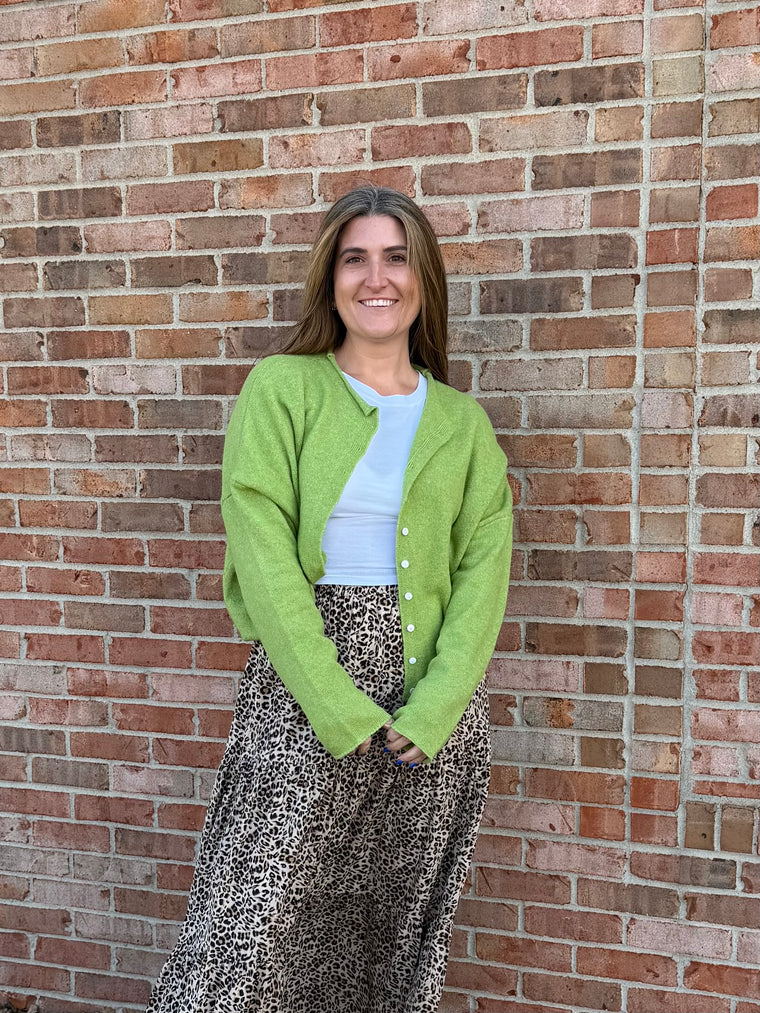 AVOCADO CARDIGAN