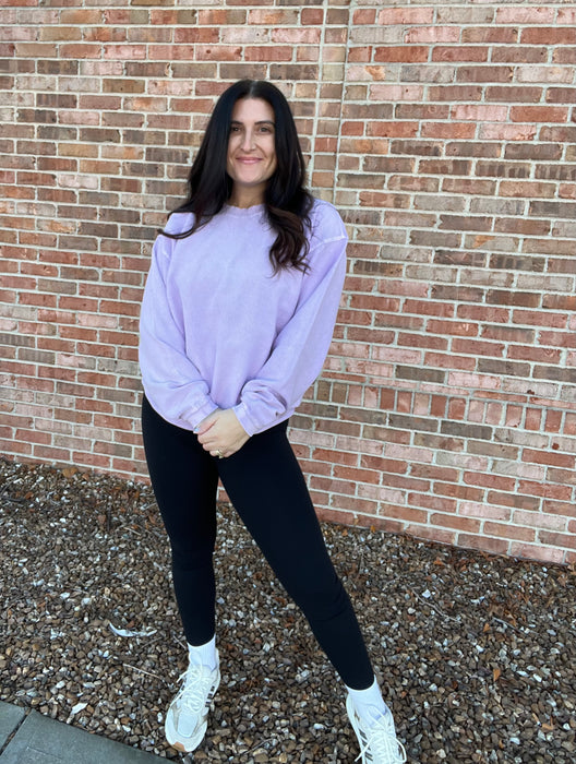 CORDED PULLOVER- 6 COLORS