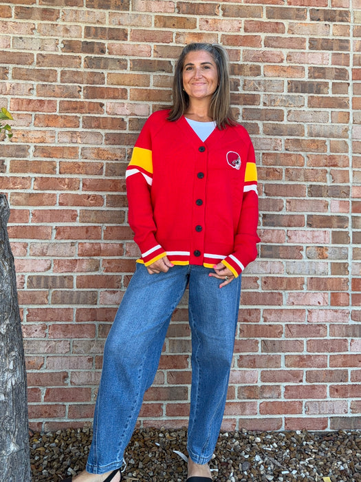 VARSITY KC CARDIGAN