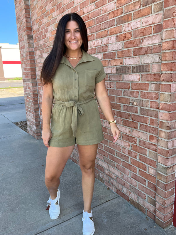 TRENDY ENDEAVOR ROMPER