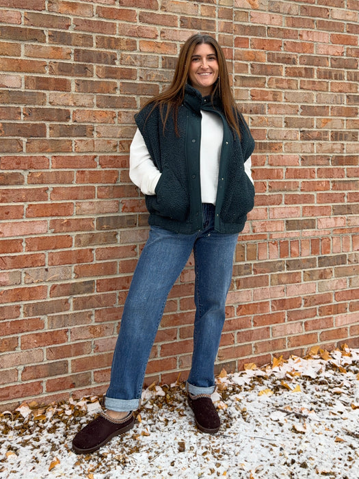 CLASSIC CUFFED BOYFRIEND JEANS