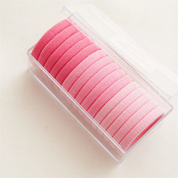 BOX OF HAIR TIES