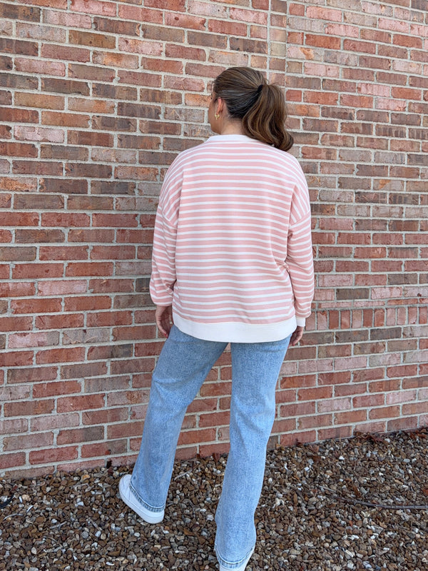 MAMA WAFFLE KNIT TOP- 2 COLORS