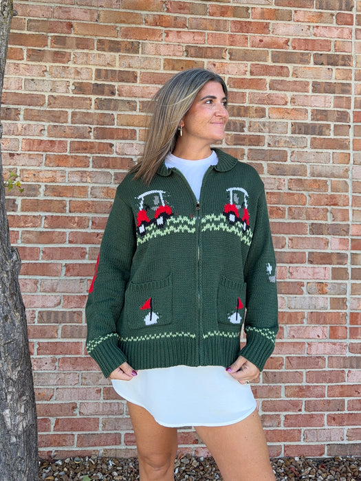 HOLE IN ONE SWEATER