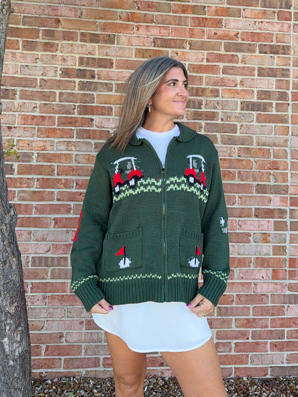 HOLE IN ONE SWEATER