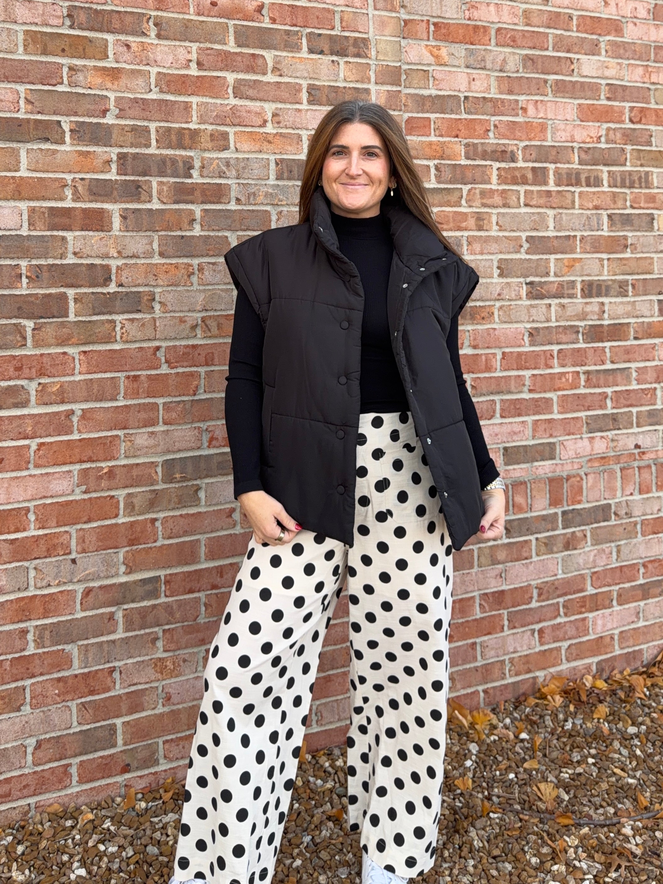 WINTER PUFFER VEST- 2 COLORS