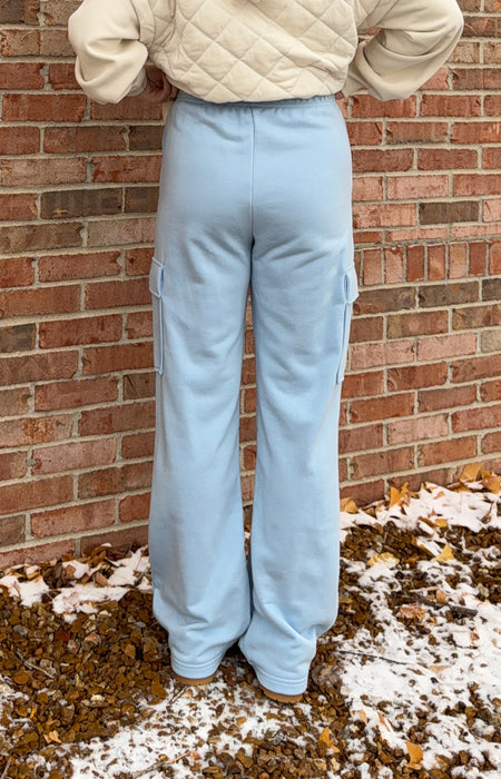 CARGO SWEATPANTS- 3 COLORS