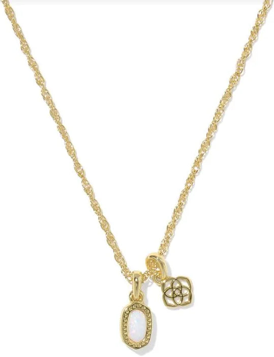 KENDRA SCOTT: MINI ELISA DIRA NECKLACE- 3 COLORS