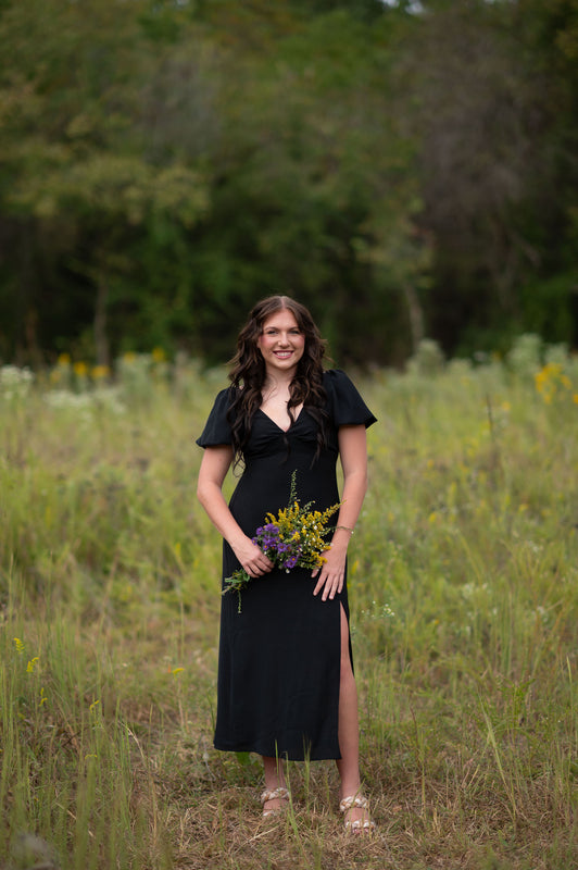 NO FRILLS MAXI DRESS