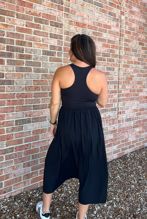 BREEZE EASE RIBBED TANK DRESS