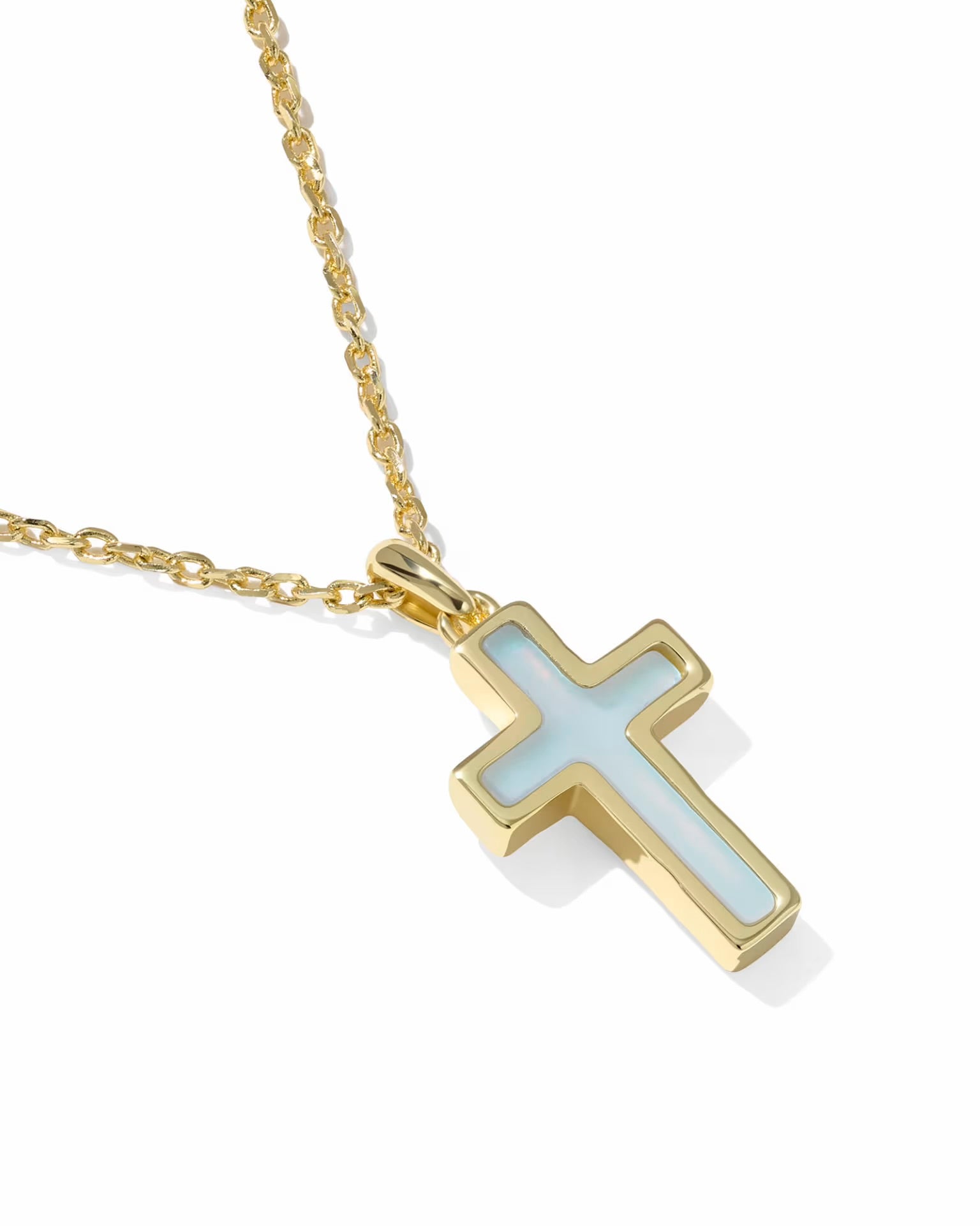 KENDRA SCOTT CROSS PENDANT NECKLACE
