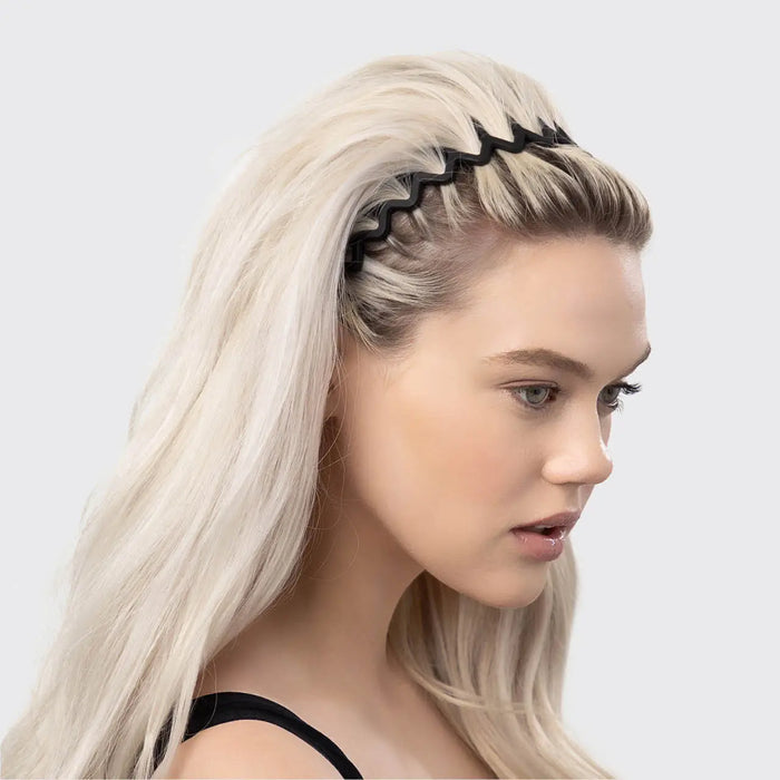 ZIG ZAG 2 PIECE HEADBAND- 2 COLORS