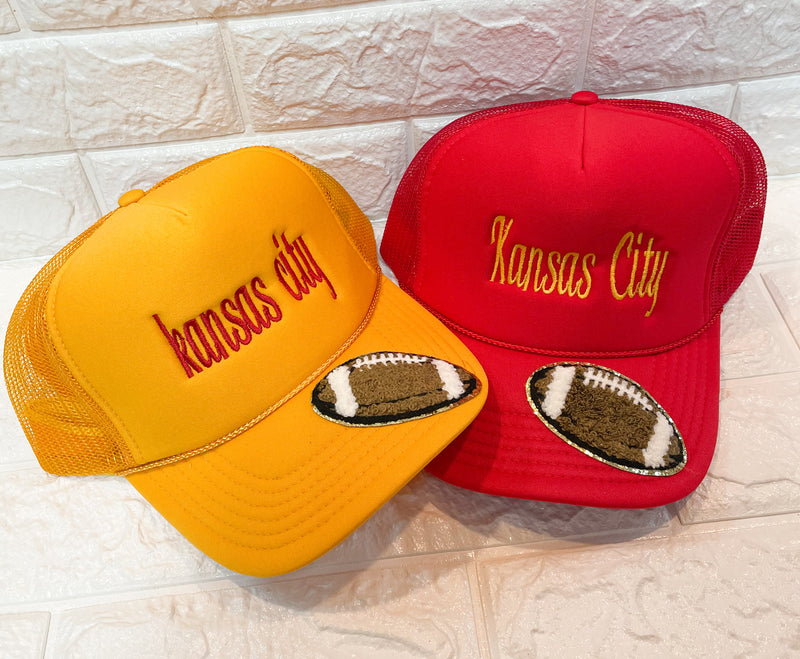 KANSAS CITY TRUCKER HAT- 2 COLORS