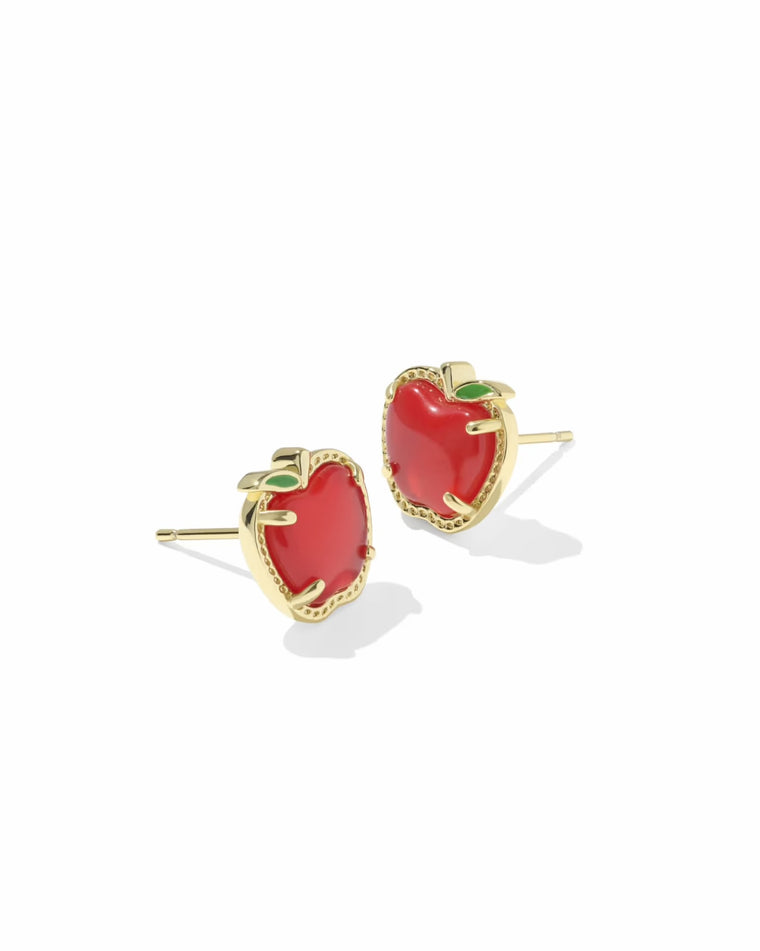 KENDRA SCOTT: APPLE STUD EARRING